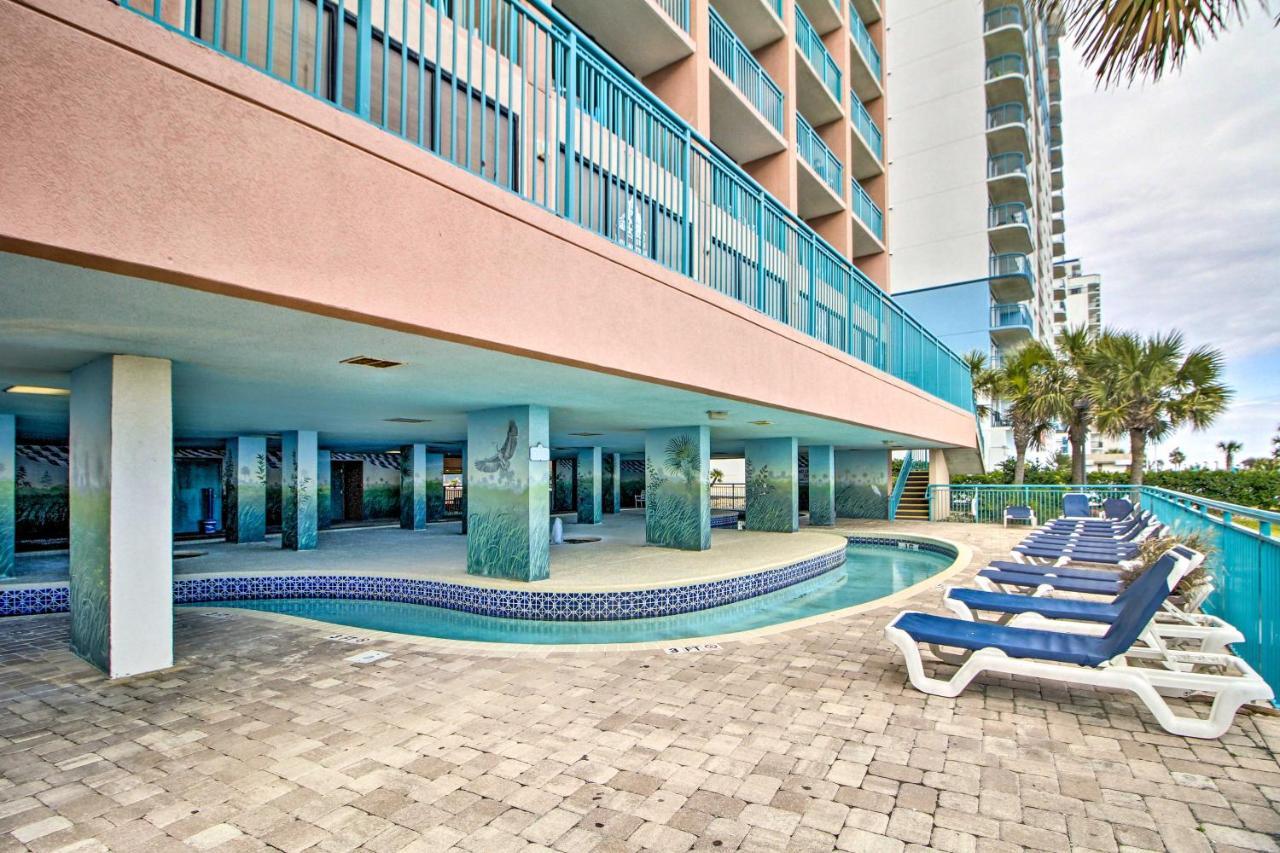 Myrtle Beach Oceanfront Condo With Pool And Lazy River Exterior photo