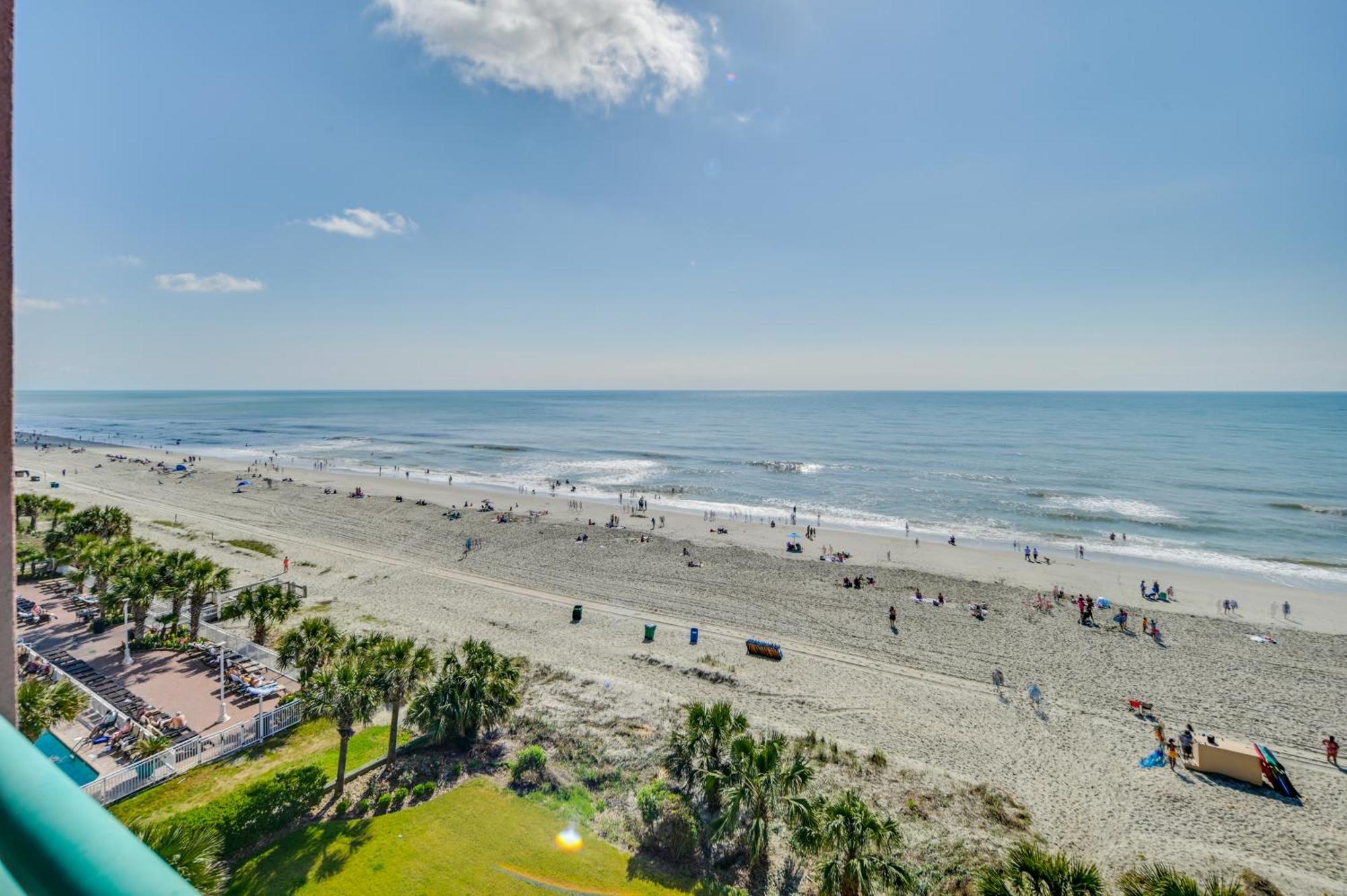Myrtle Beach Oceanfront Condo With Pool And Lazy River Exterior photo